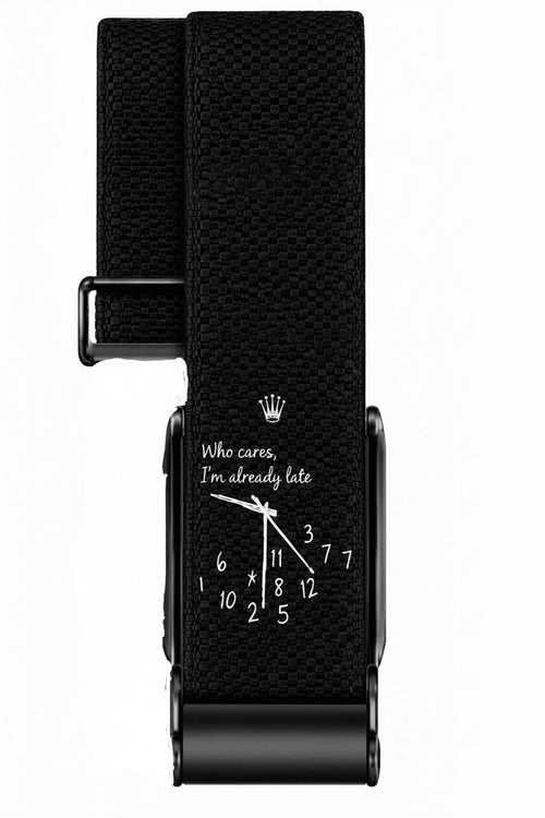 Already Late™ White Performance Band for WHOOP 5.0
