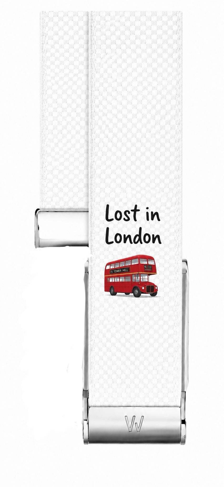 Lost in London™ White Band for WHOOP 5.