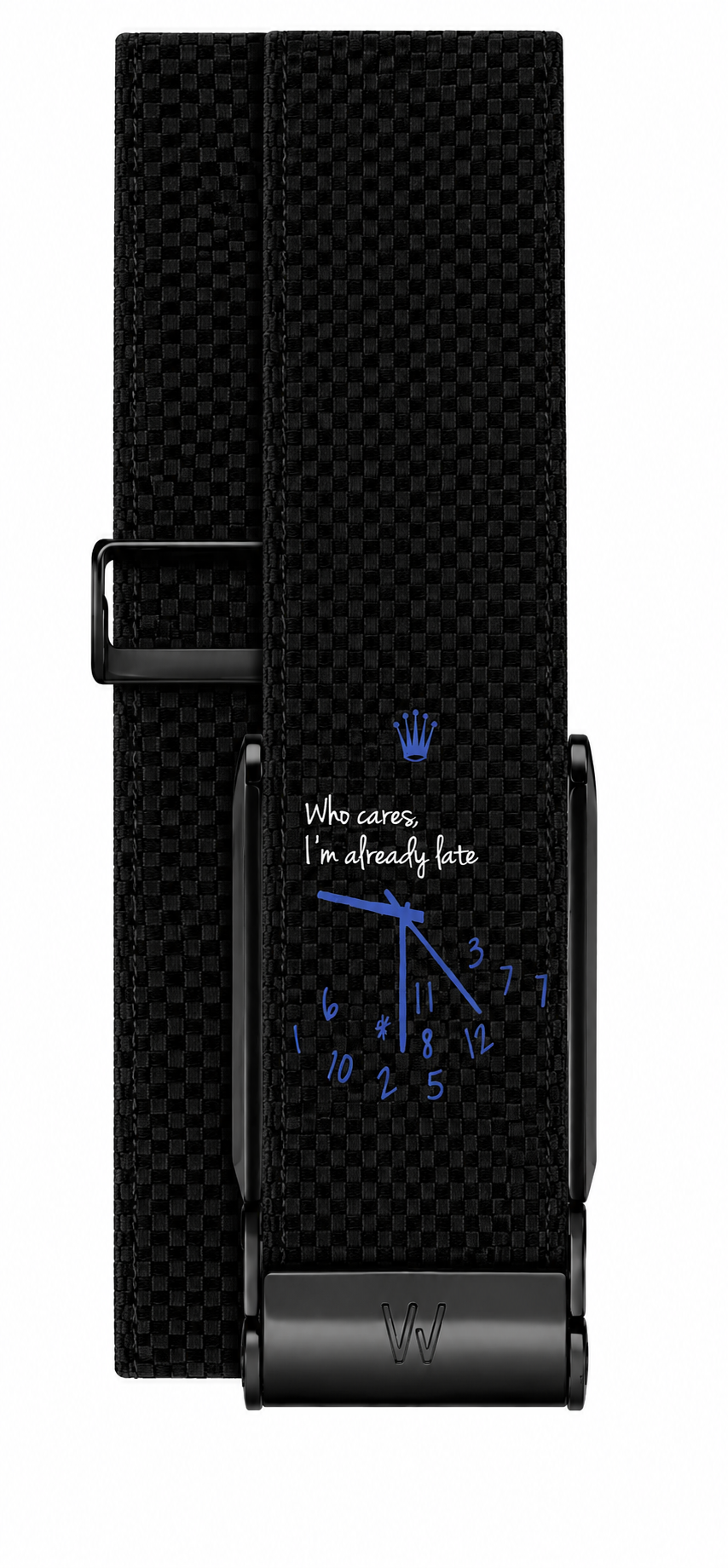 Already Late™ White Performance Band for WHOOP 5.0